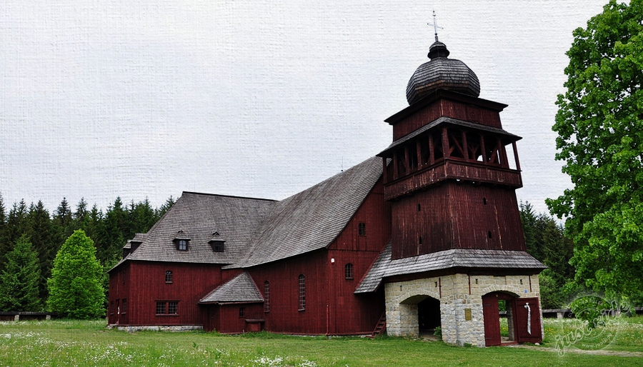 Dřevěný kostel - Svätý Kríž - Slovenská republika - tip na výlet