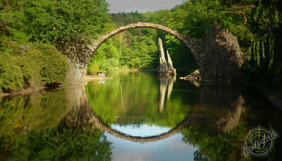 Rakotzbrücke - Ďábelský most - Německo - tip na výlet