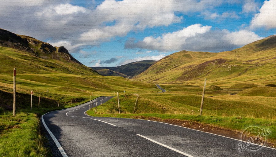 Vojenská cesta A93 - Skotská vysočina - Nejzajímavější silnice Evropy