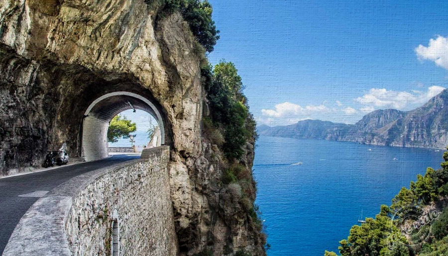 Pobřeží Amalfi - Itálie - Nejzajímavější silnice Evropy