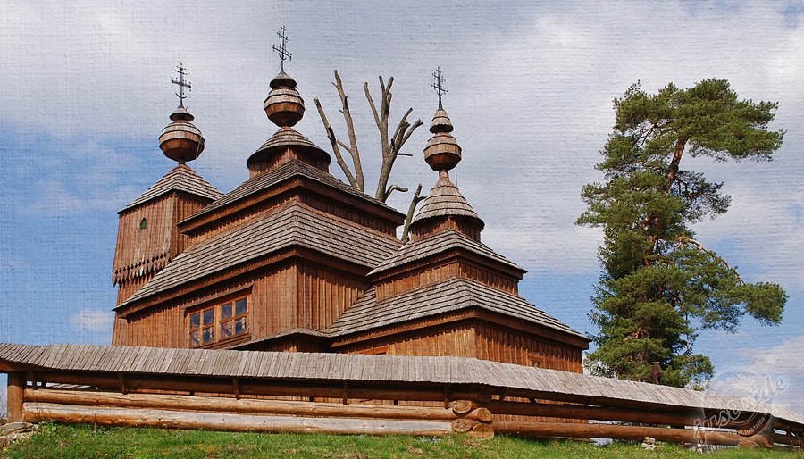 Dřevěný kostel - Bodružal - Slovenská republika - tip na výlet