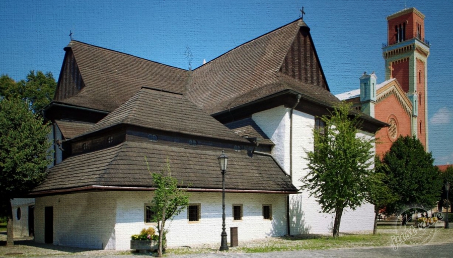 Dřevěný kostel Kežmarok - Slovenská republika - tip na výlet