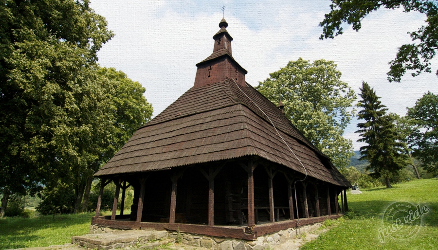 Dřevěný kostel - Topoľa - Slovenská republika - tip na výlet