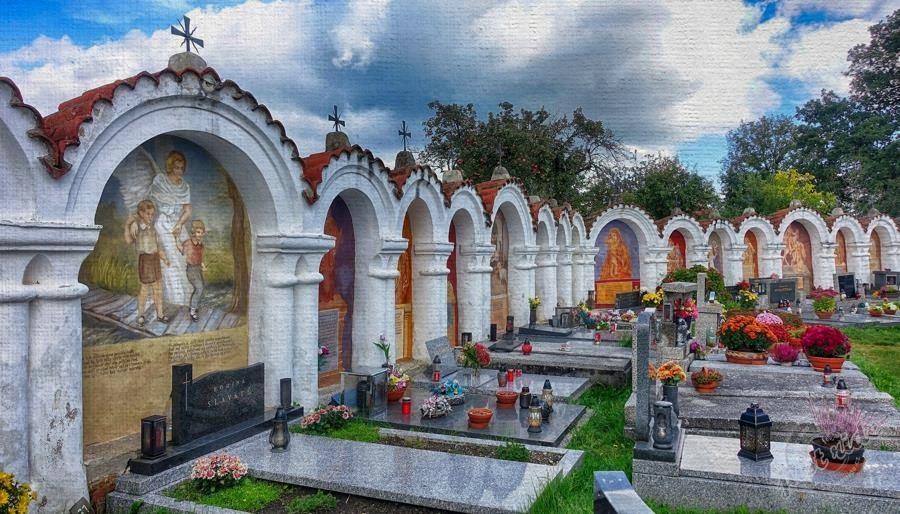 Kapličkový hřbitov, Albrechtice nad Vltavou