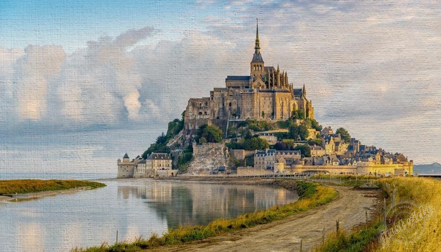 Klášter Mont Saint Michel - Francie