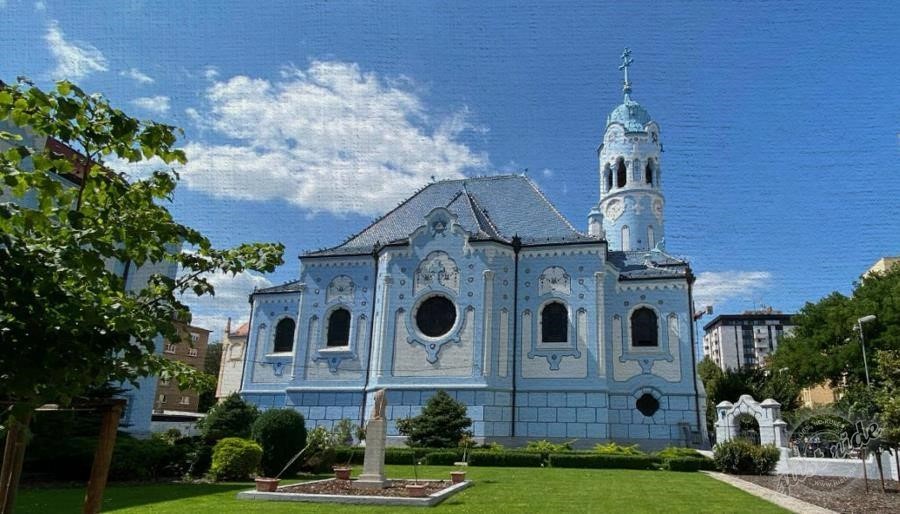 Kostol svätej Alžbety - Modrý kostolík - Bratislava