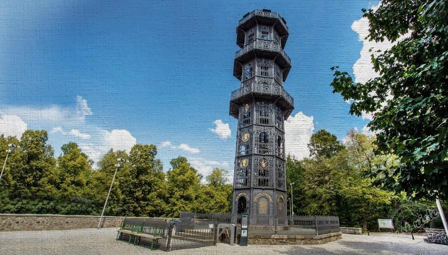 Litinová rozhledna - Věž krále Friedricha Augusta u Löbau
