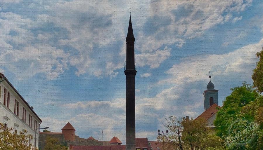 Minaret - Eger - Maďarsko