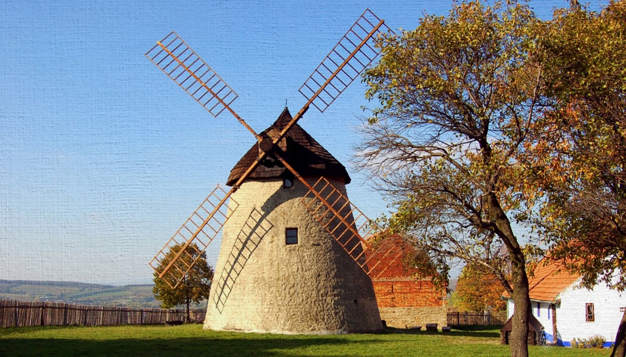 Větrný mlýn v Kuželově - tip na výlet v Jihomoravském kraji