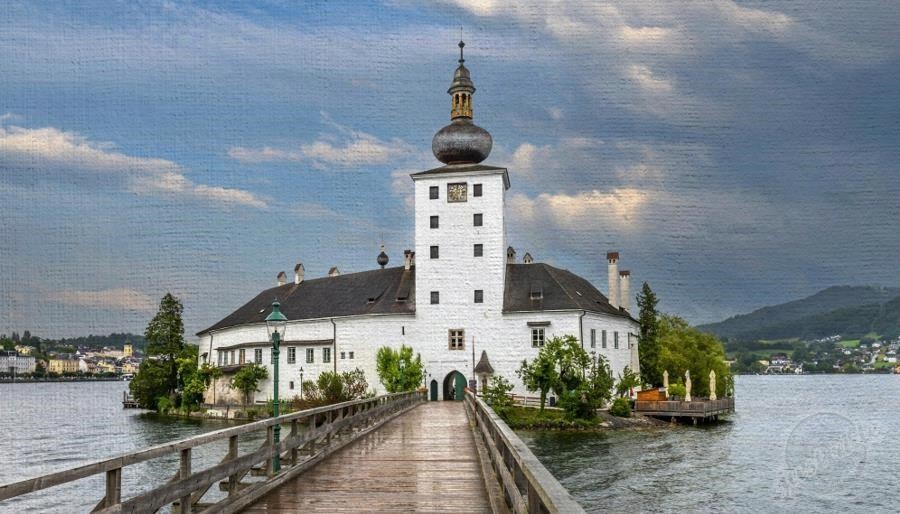 Vodní zámek Ort - Travenské jezero - Rakousko